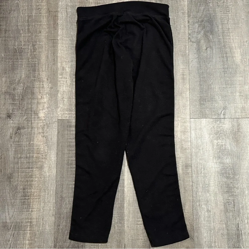💞 Little Girls Size 8 Black Knit Leggings